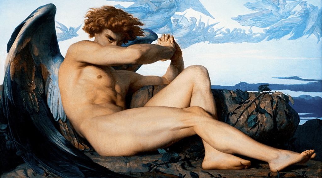 The Fallen Angel — Alexandre Cabanel (1847)